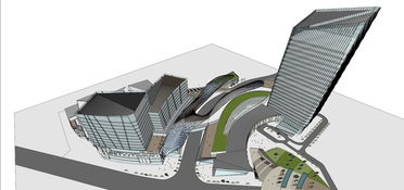 精品虹桥商业街 SU模型与效果图设计资源详解